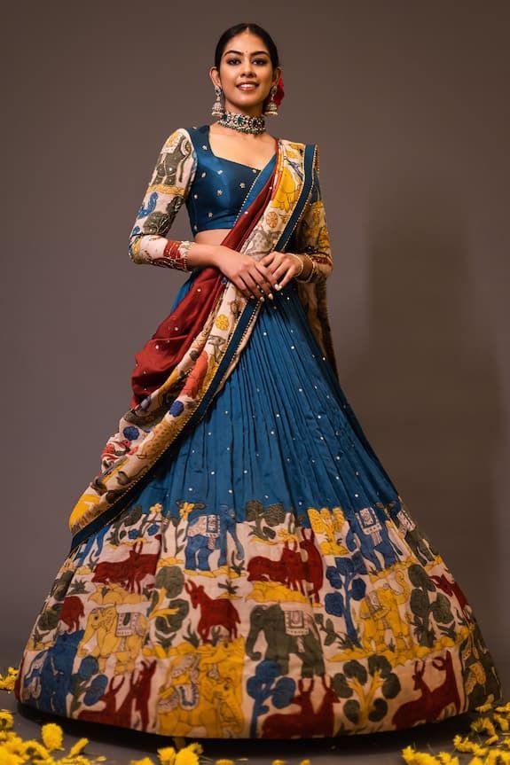 Half Saree Vaasu Digi Prints