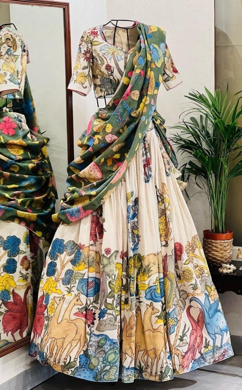 Half Saree Vaasu Digi Prints 6