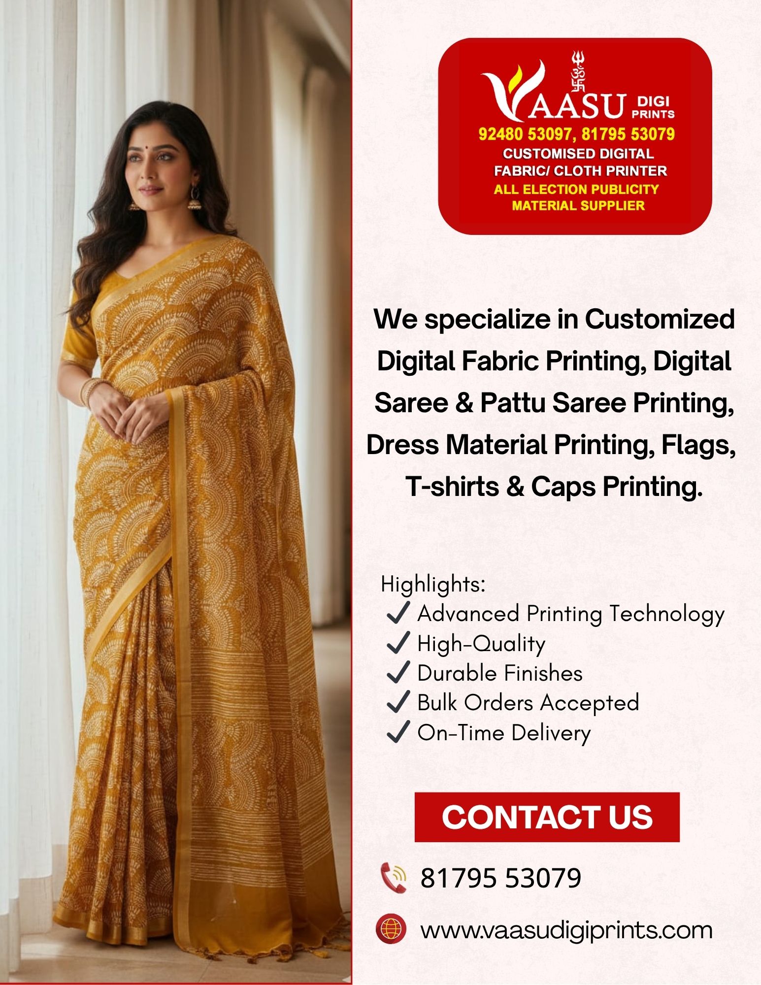 Affordable Fabric Printing Near Me in Telangana