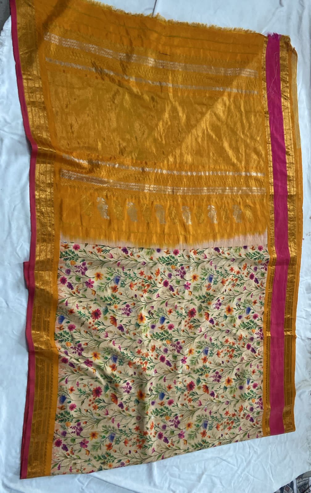 Vaasu Digi Prints Gadwal Pattu Sarees