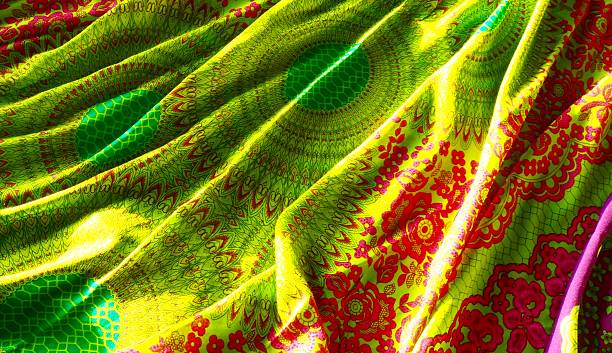 Bright colourful textiles for summertime