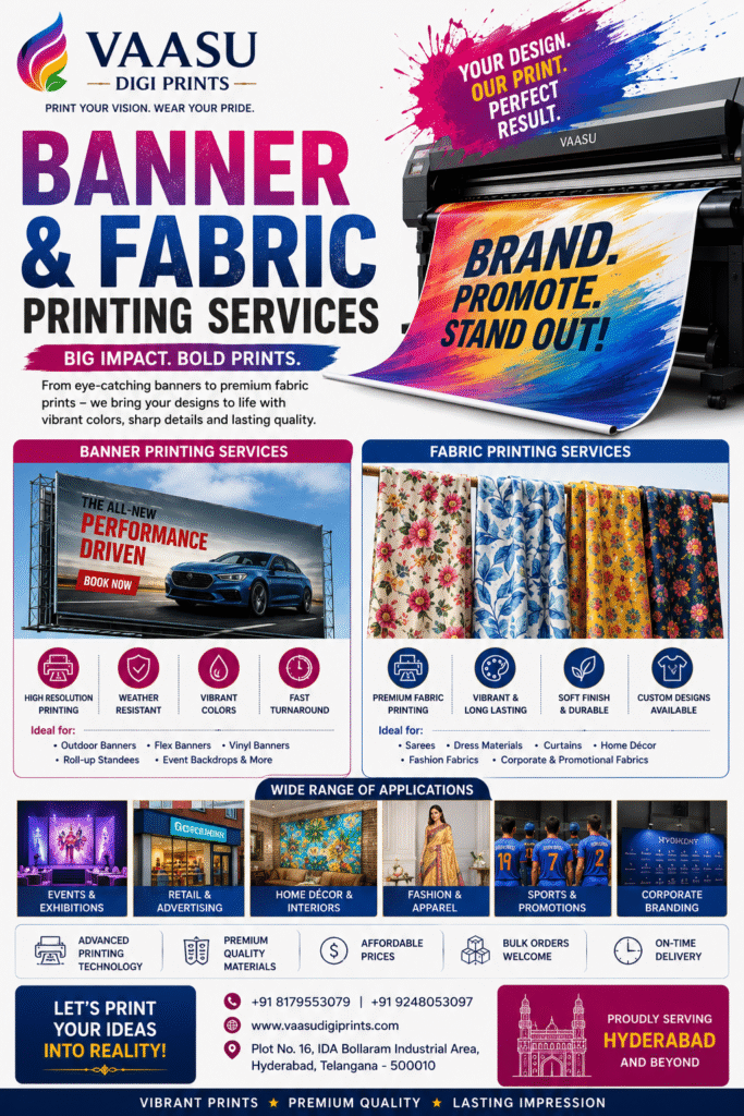 Banner and Fabric Printing Services