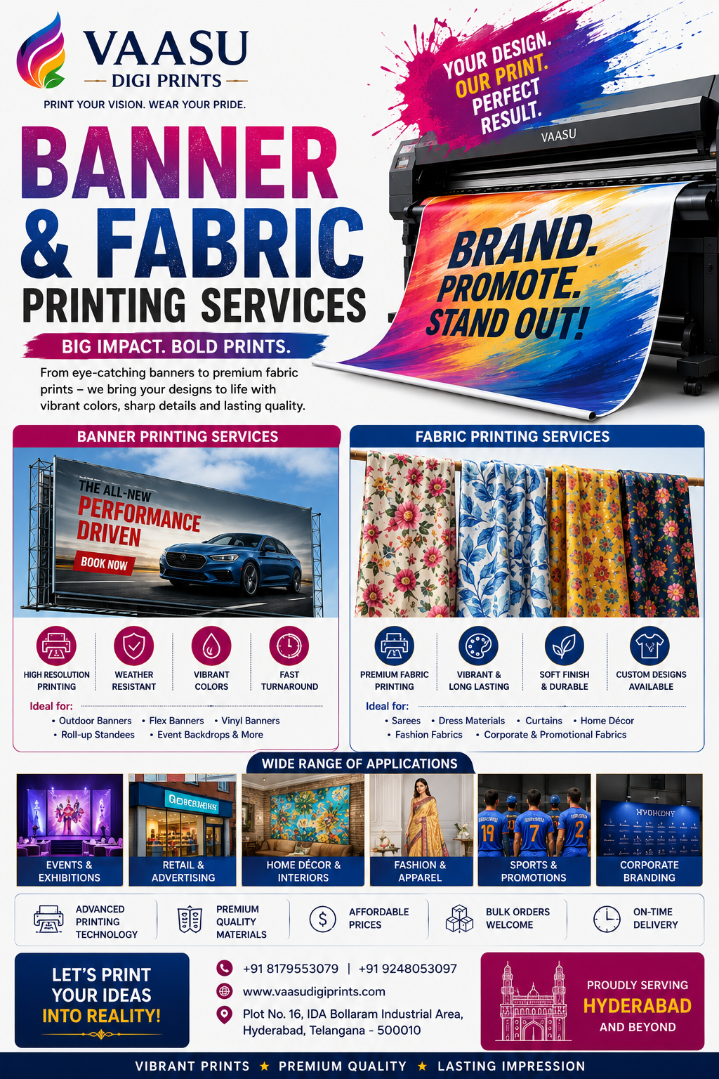 Banner and Fabric Printing Services