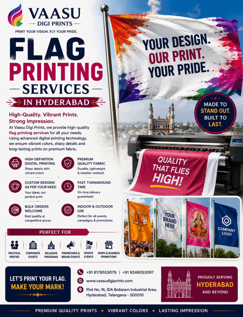 Flag Printing Services in Hyderabad