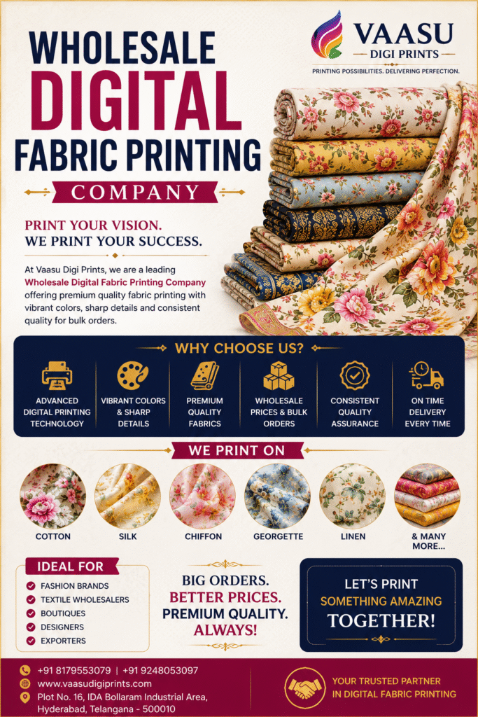 Wholesale Digital Fabric Printing Company