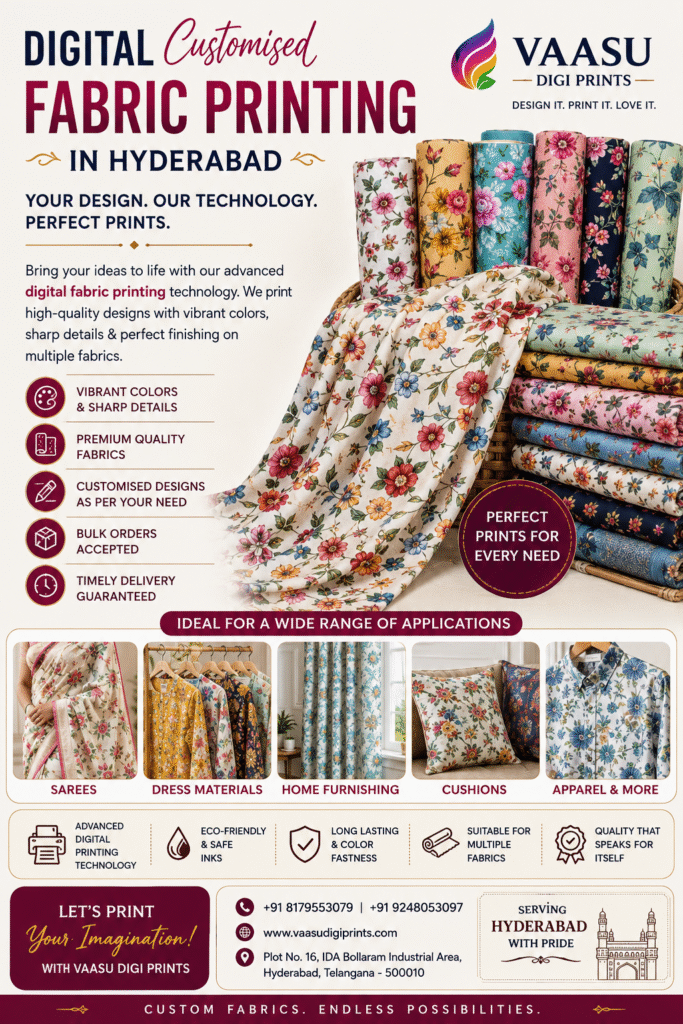 digital customised fabric printing in hyderabad